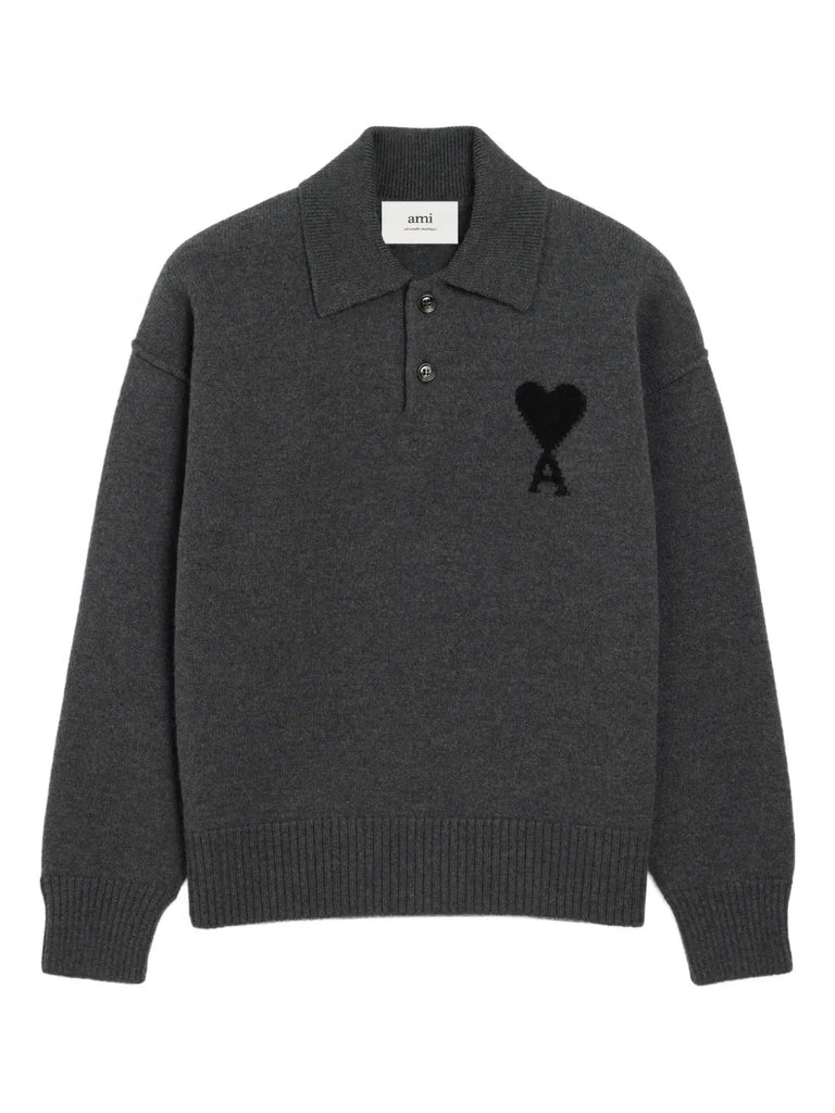 Ami De Coeur wool polo shirt