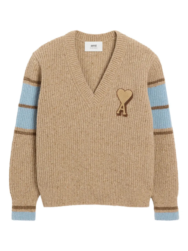 Ami de Coeur v-neck sweater