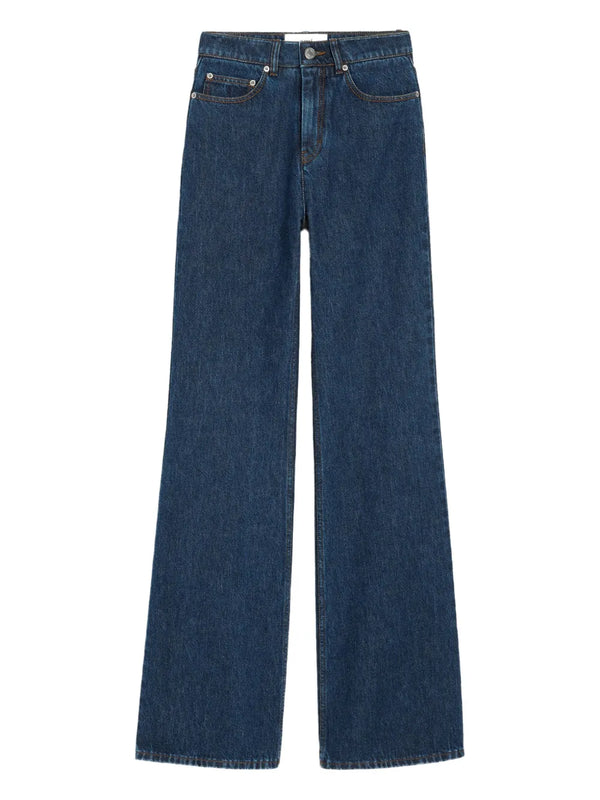 cotton flare fit jeans