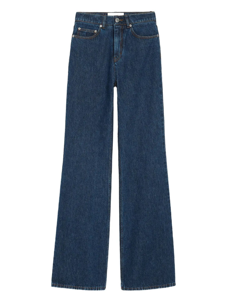 cotton flare fit jeans
