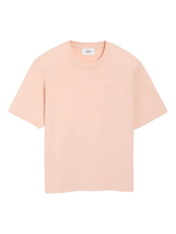 Ami De Coeur-motif cotton T-shirt