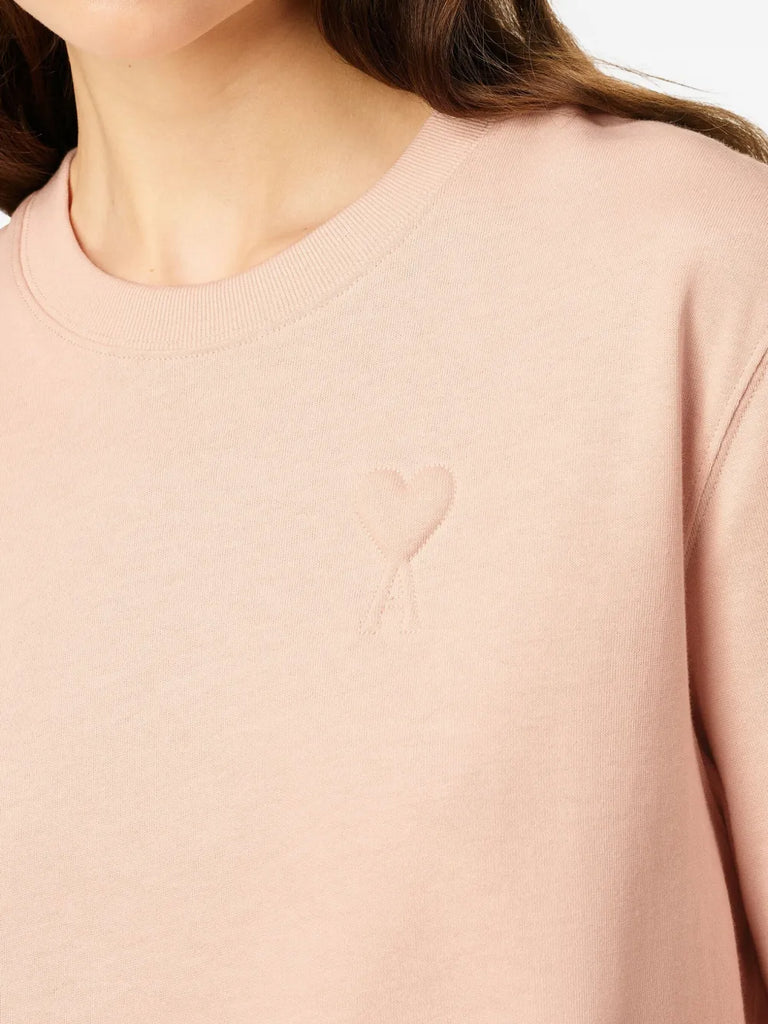 Ami De Coeur-motif cotton T-shirt