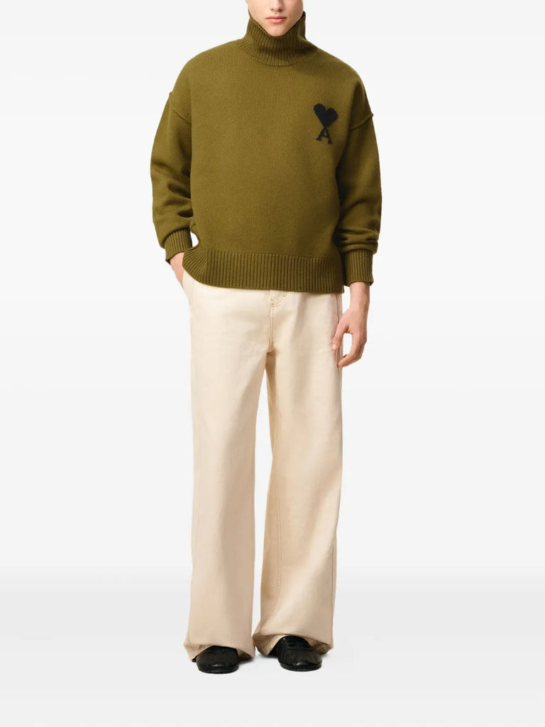Ami de Coeur funnel neck sweater