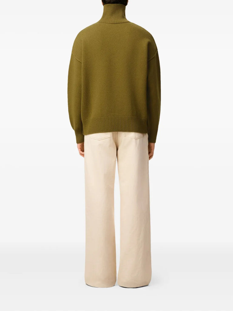Ami de Coeur funnel neck sweater