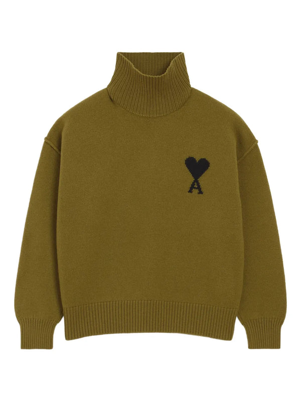 Ami de Coeur funnel neck sweater