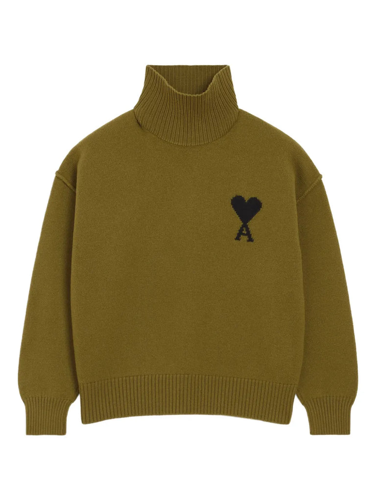 Ami de Coeur funnel neck sweater
