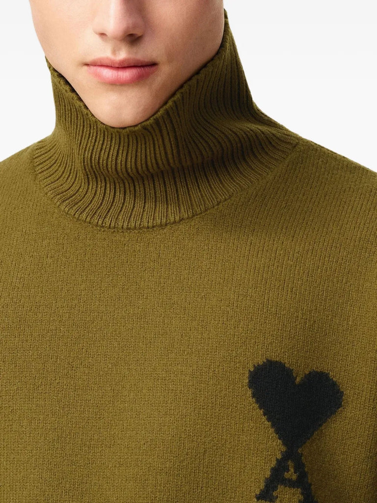 Ami de Coeur funnel neck sweater