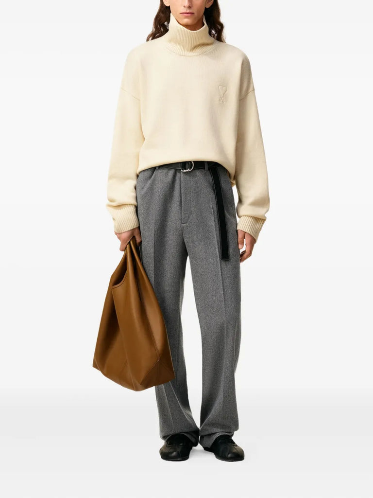 Ami de Coeur funnel neck sweater