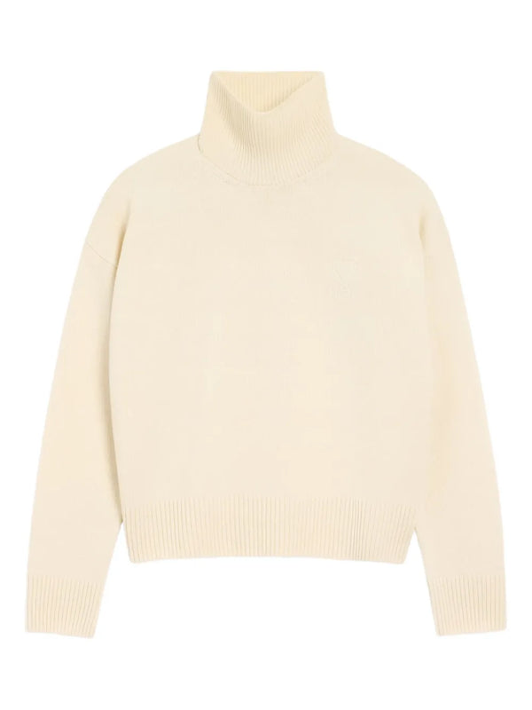 Ami de Coeur funnel neck sweater
