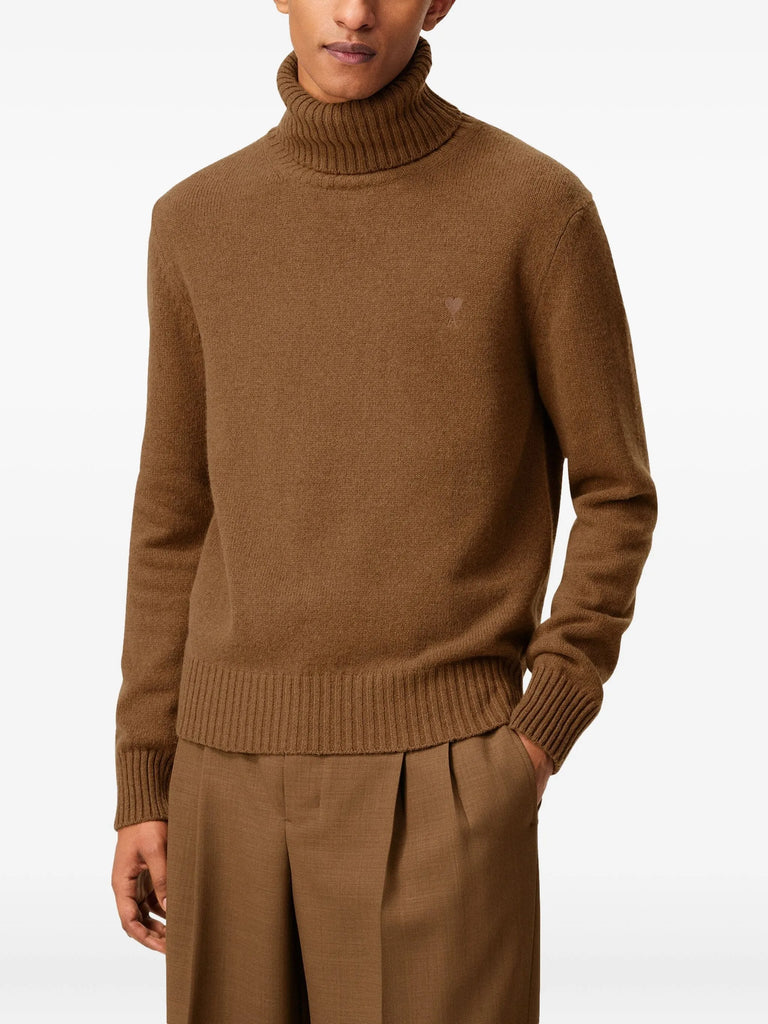Ami de Coeur roll-neck sweater