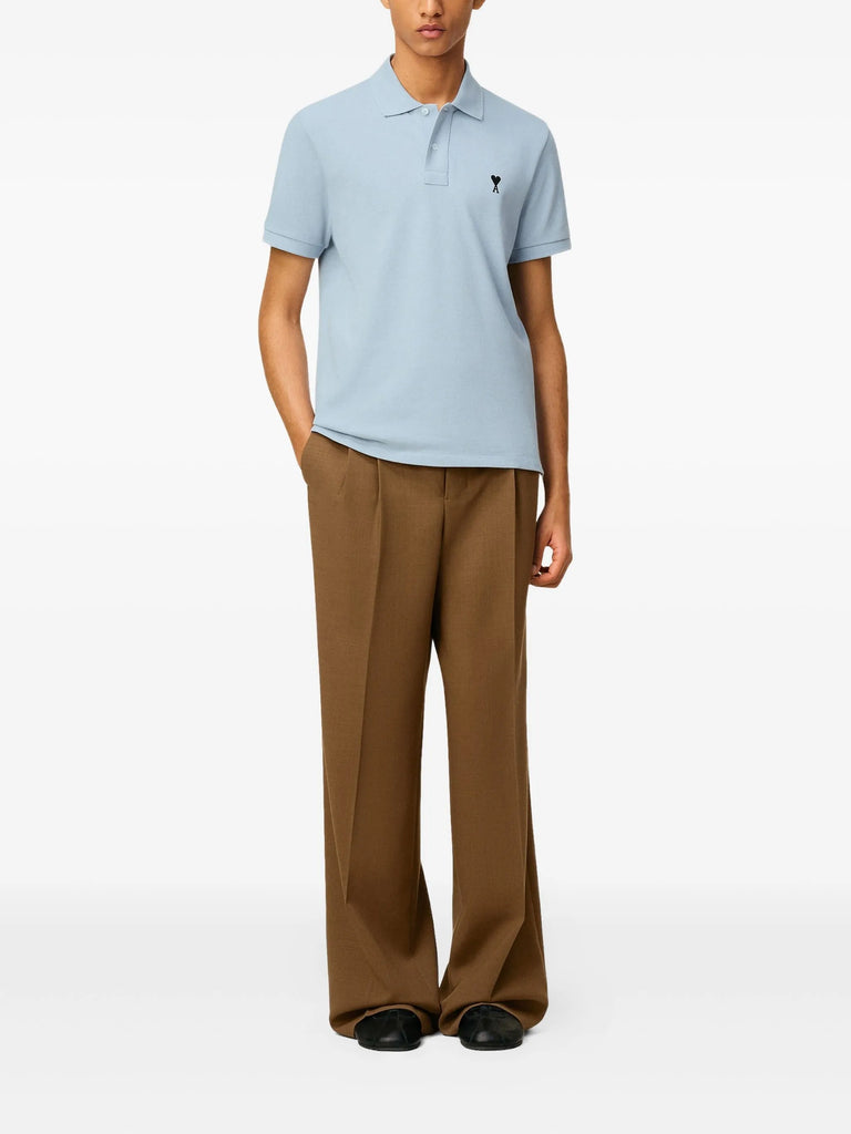 Ami de Coeur-embroidered polo shirt