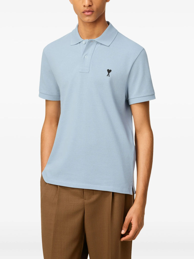 Ami de Coeur-embroidered polo shirt