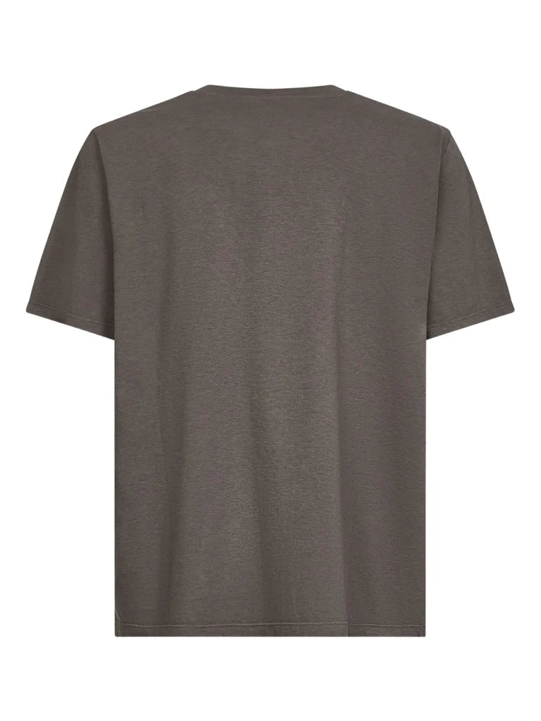 numbers-motif cotton T-shirt