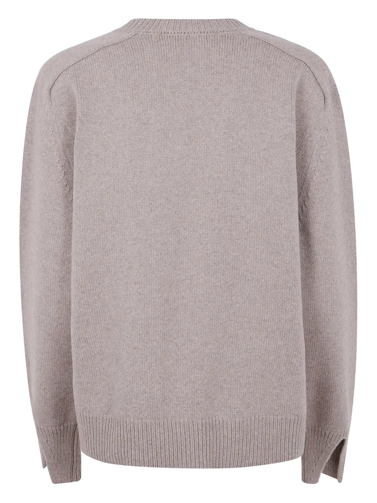 Sleeve Wrap wool jumper