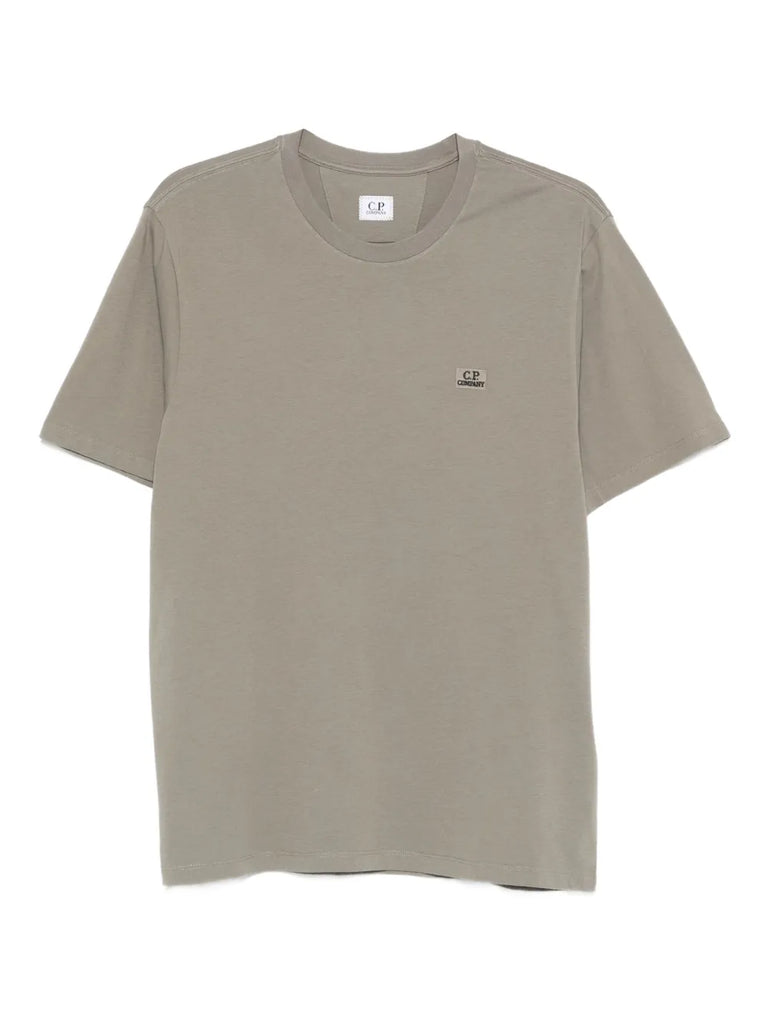 logo-patch cotton T-shirt