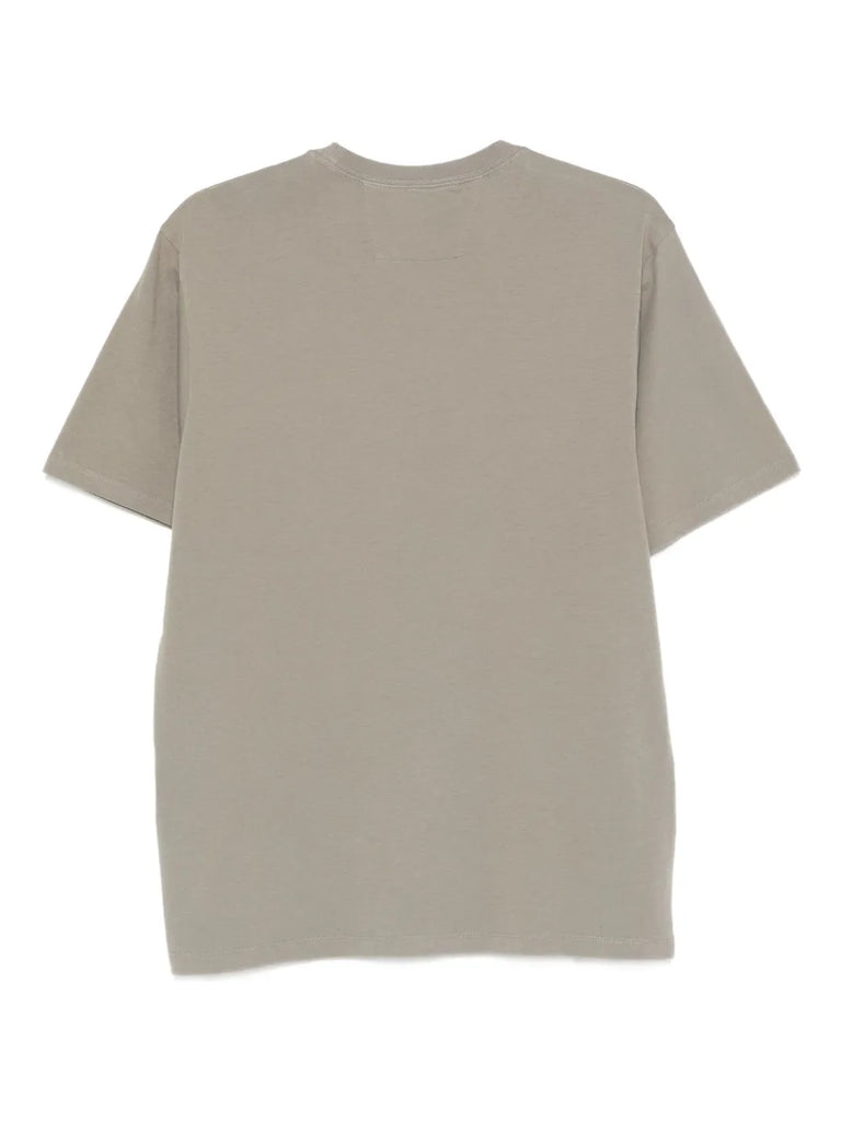 logo-patch cotton T-shirt