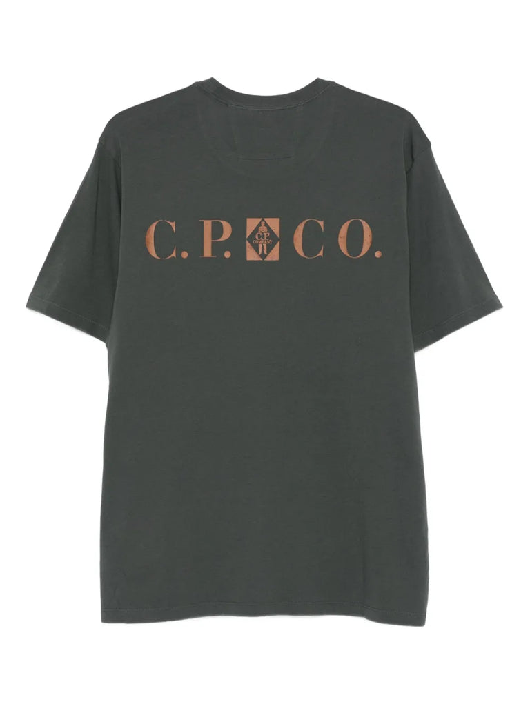 logo-print cotton T-shirt