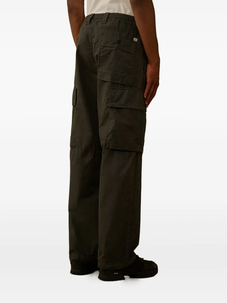 cargo-pocket trousers