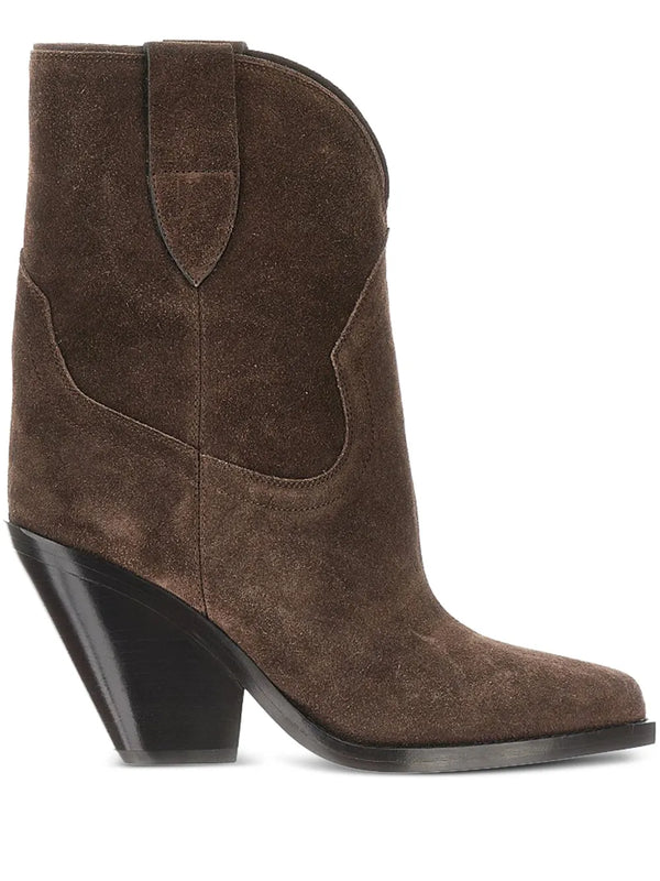 leather ankle boots