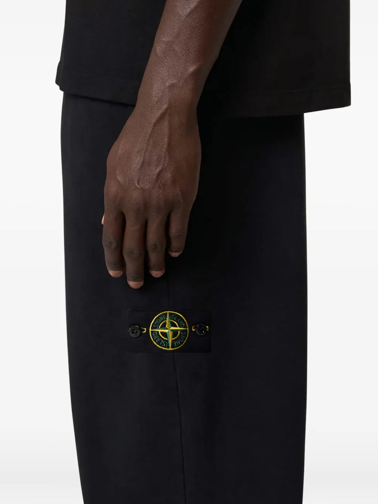compass-patch trousers
