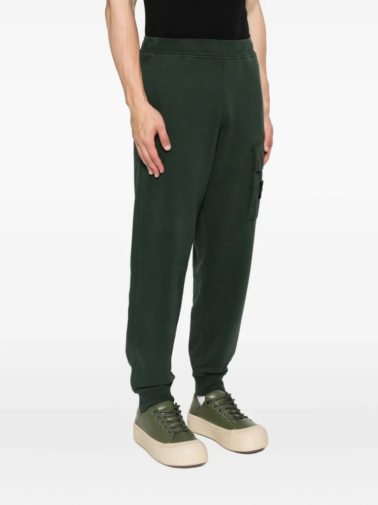 patch-pocket track pants