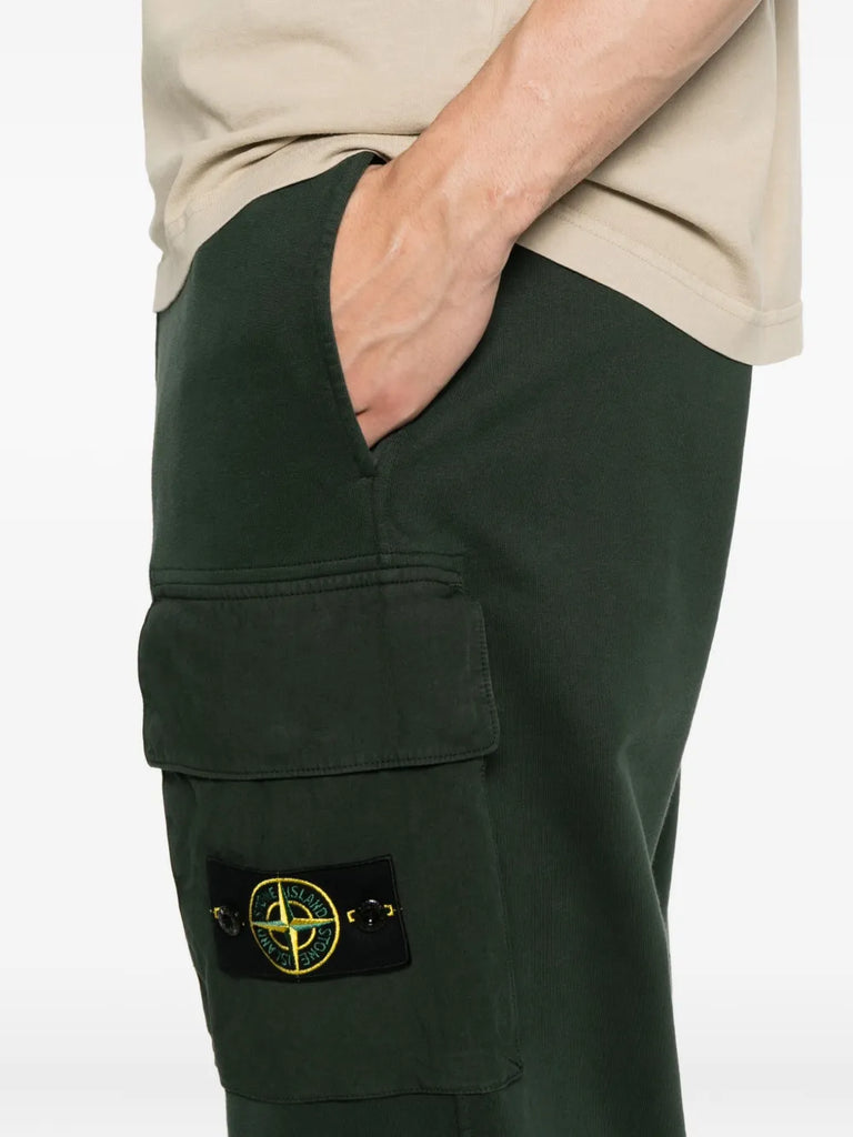 patch-pocket track pants