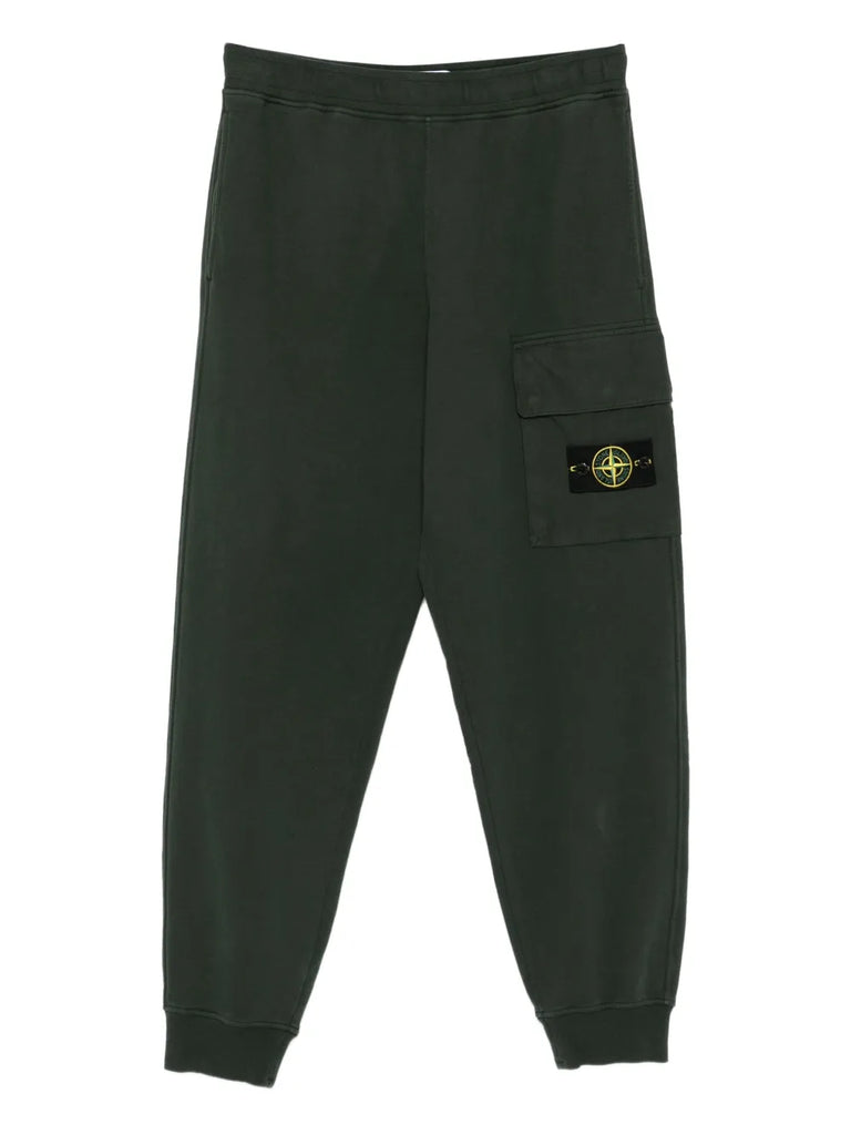 patch-pocket track pants