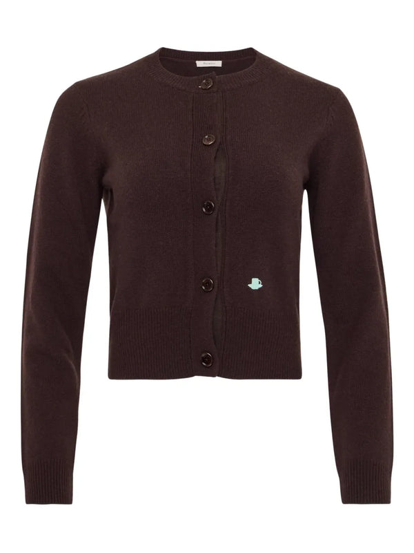 embroidered cardigan