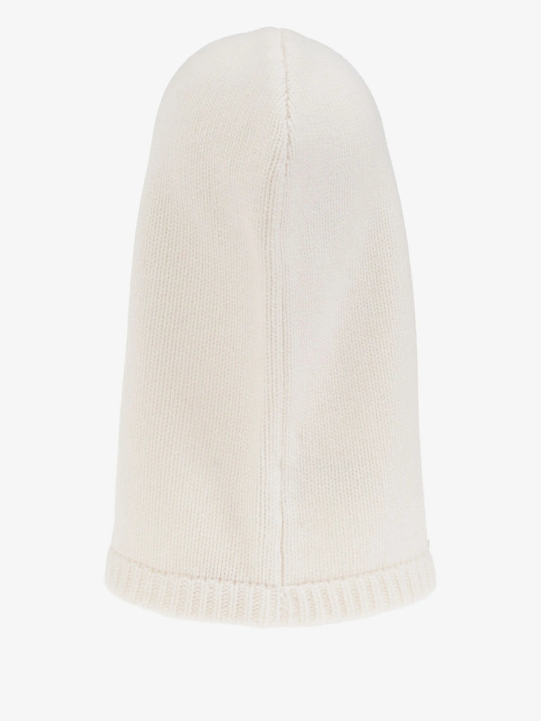 ribbed-trim balaclava