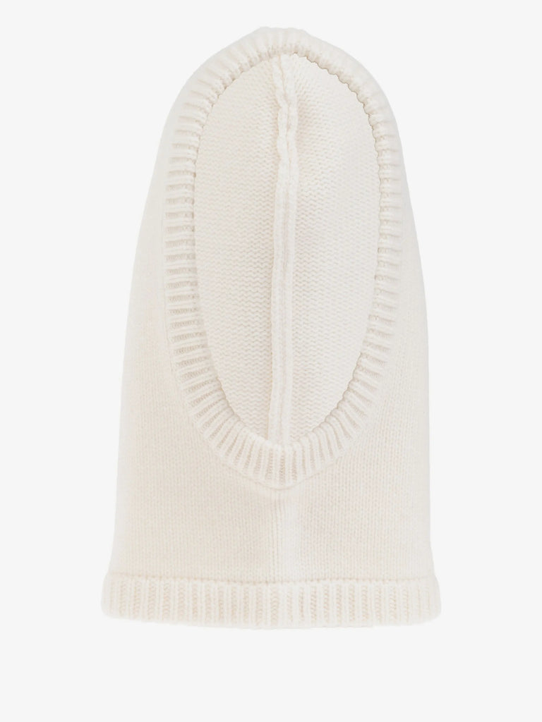 ribbed-trim balaclava