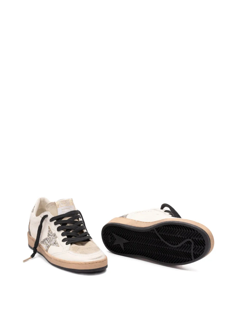 Ball Star glitter-star sneakers