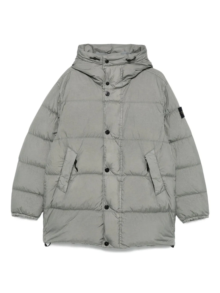 hooded coat
