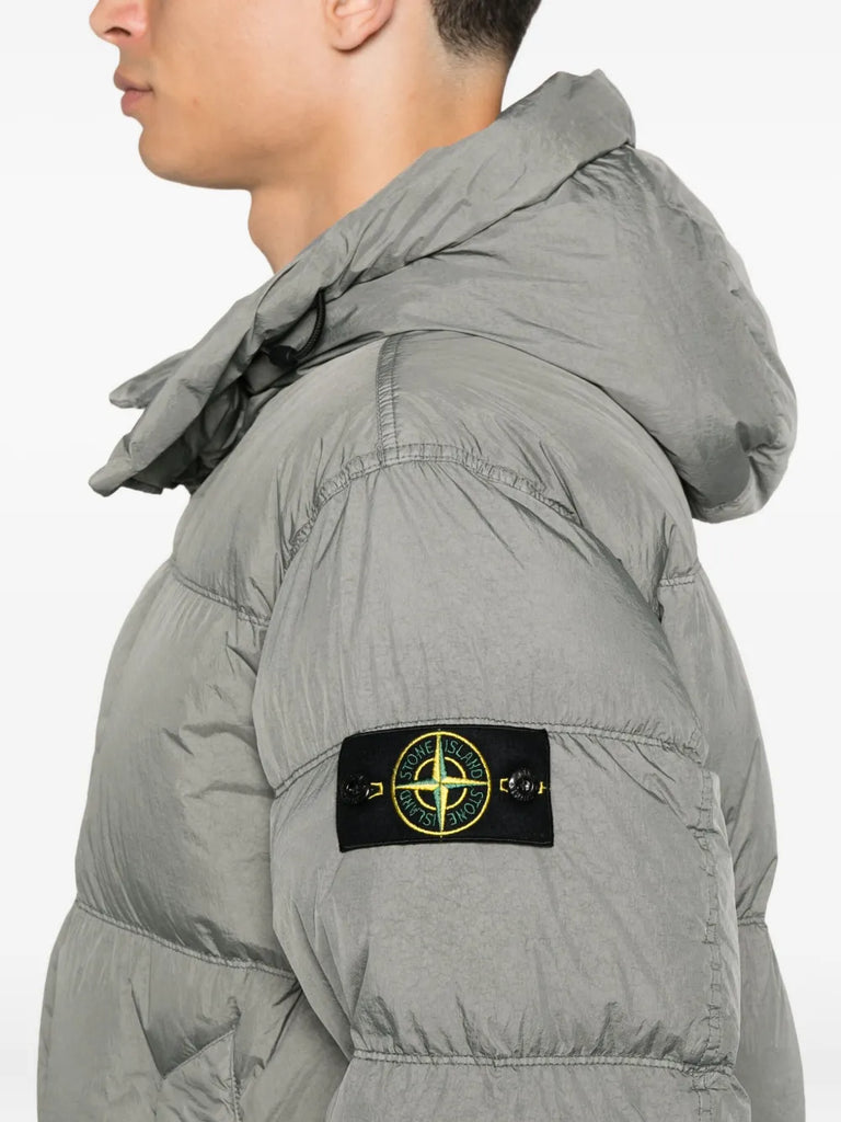 hooded coat