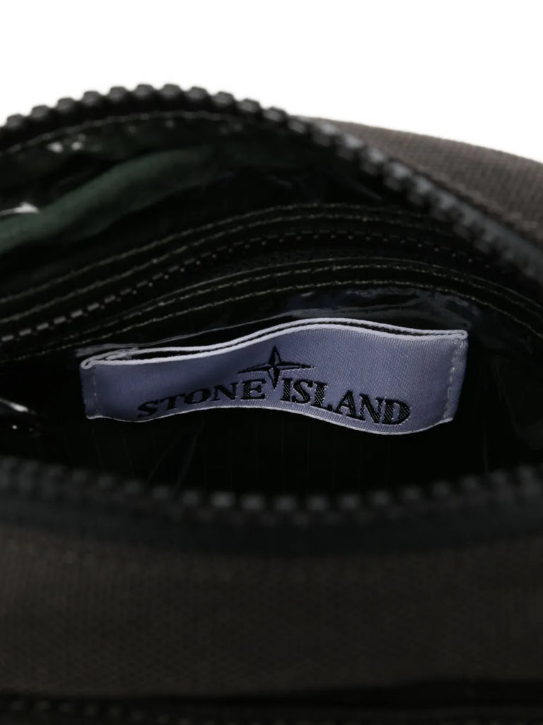 logo-patch messenger bag
