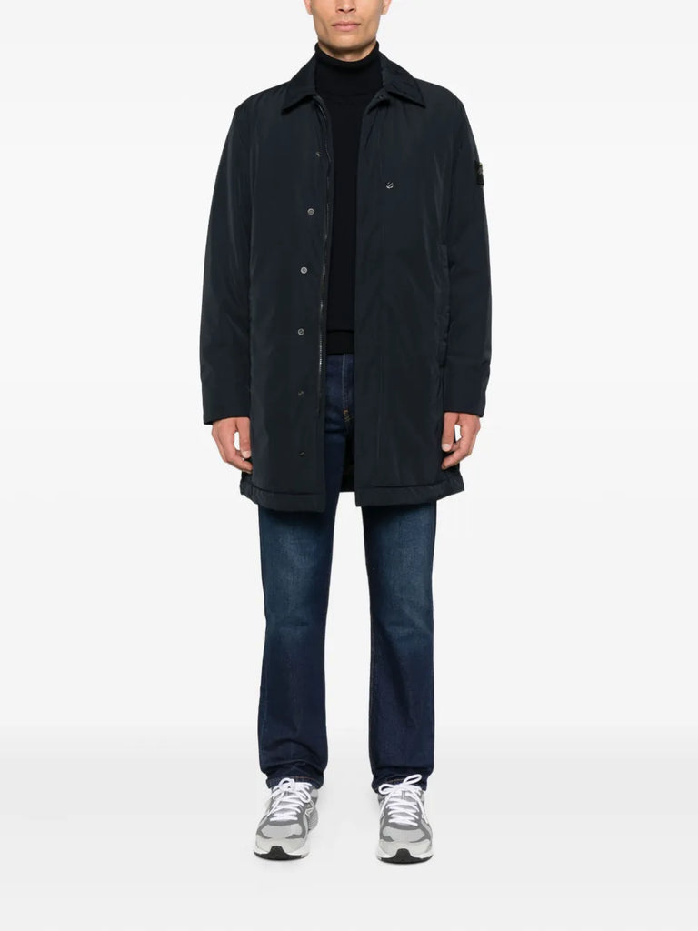 Compass-badge sweater