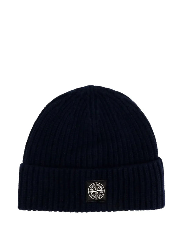logo-patch beanie