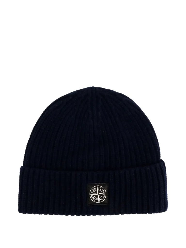 logo-patch beanie
