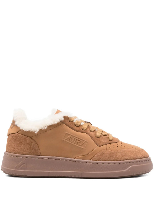 Medialist shearling sneakers