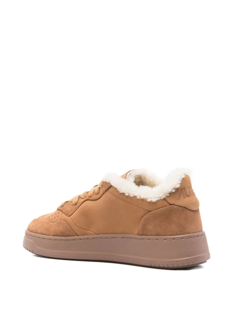Medialist shearling sneakers