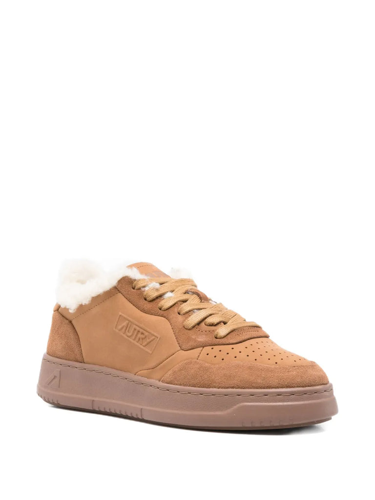 Medialist shearling sneakers