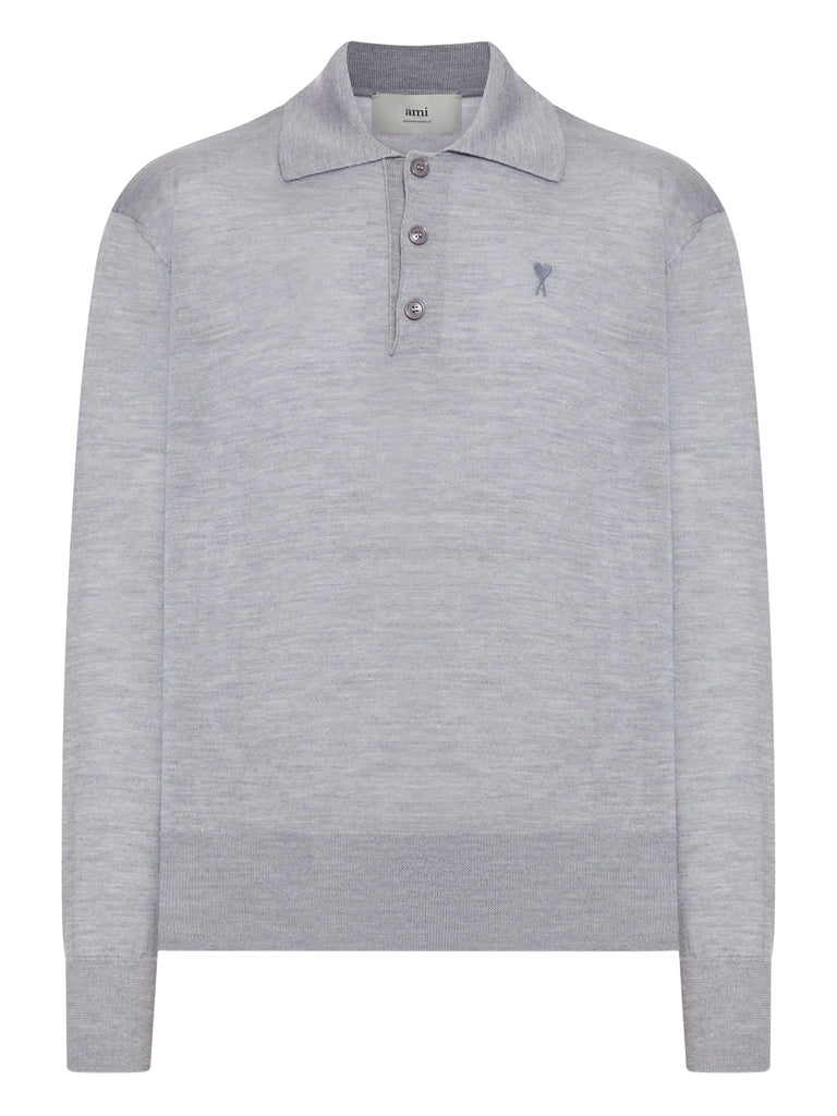 Ami De Coeur wool polo shirt