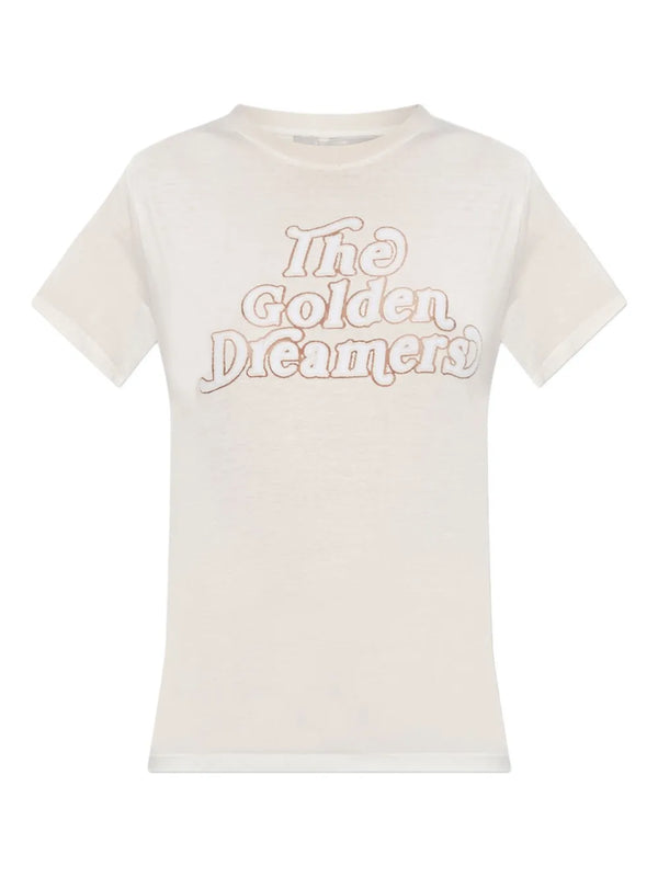 star-embellished printed T-shirt