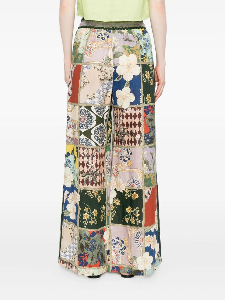 Bianca patchwork pants