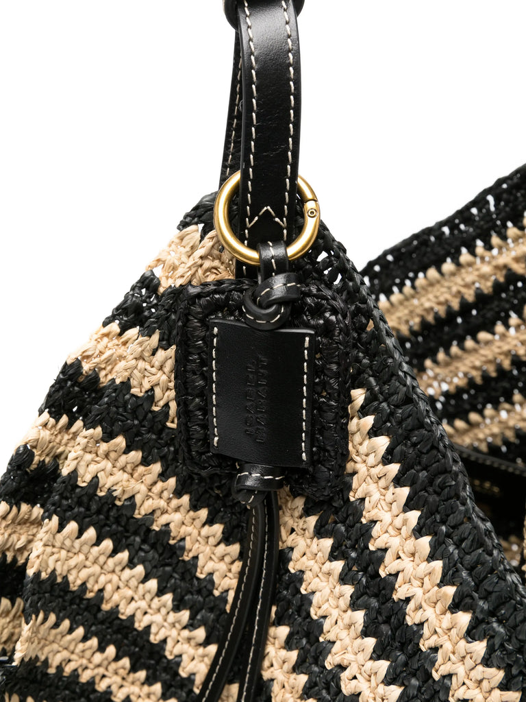 Tampa striped shoulder bag