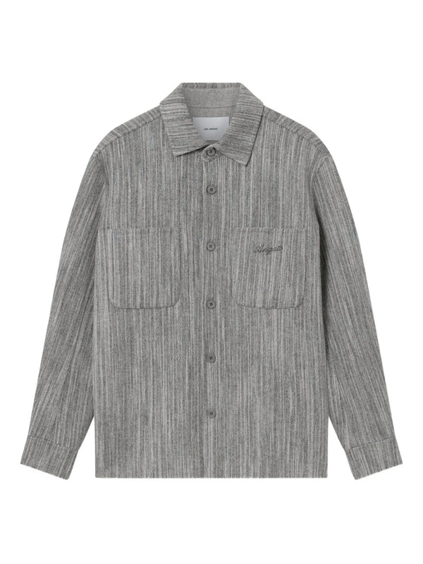 Aidan striped shirt jacket