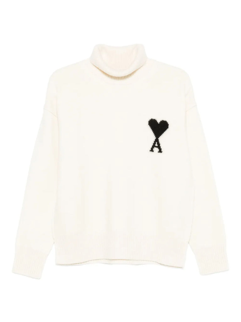 logo turtleneck sweater