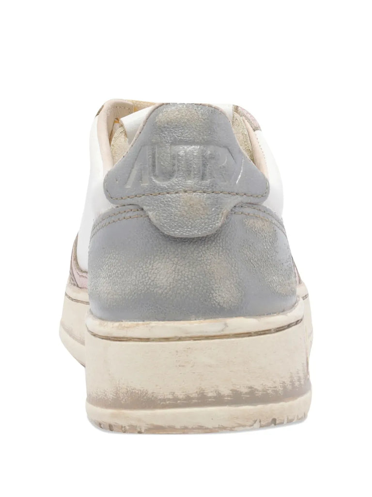leather sneakers