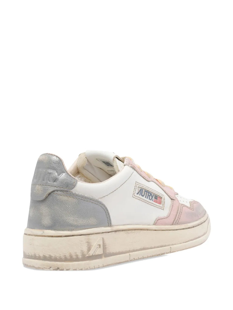 leather sneakers