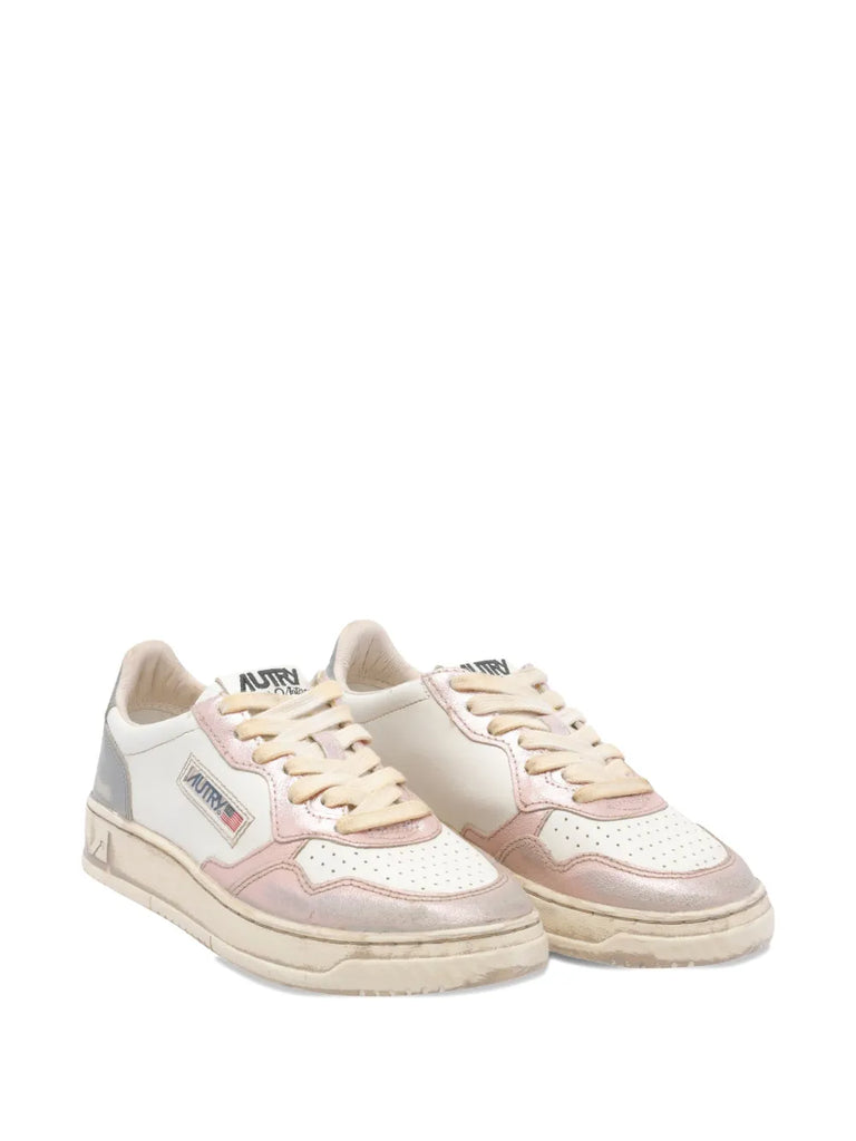 leather sneakers