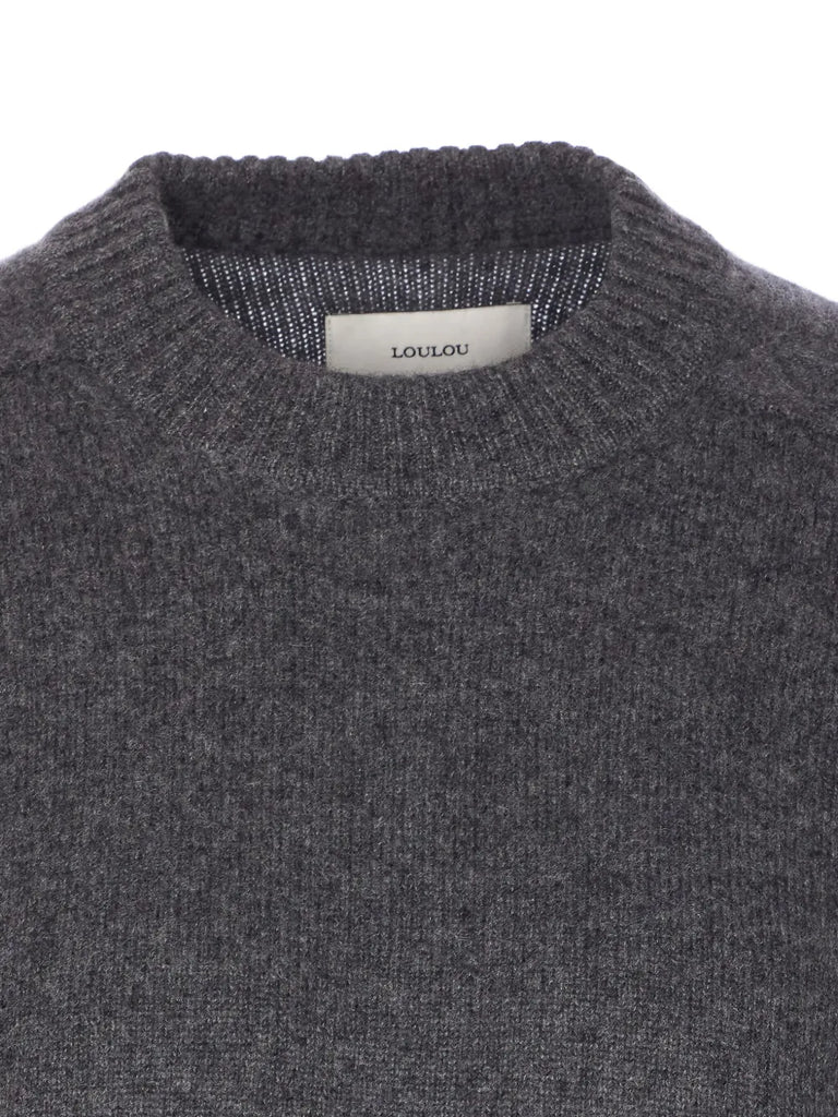 crew-neck cashmere sweater